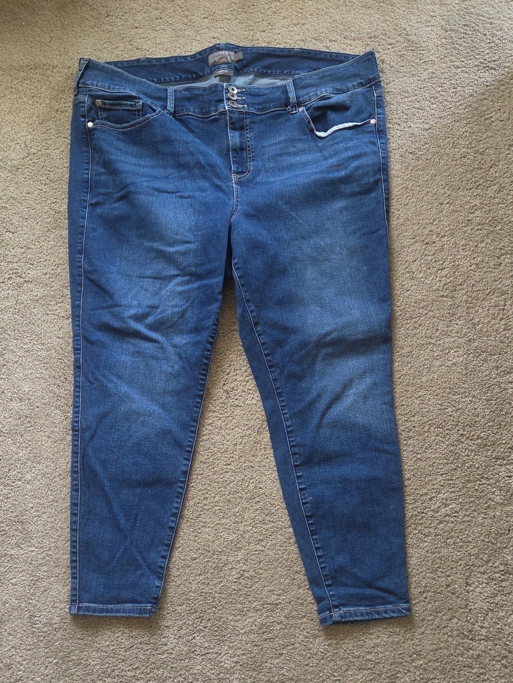 torrid Dark Blue Stretch Jeggings
